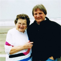 1998 - Seaside, OR. Mom.